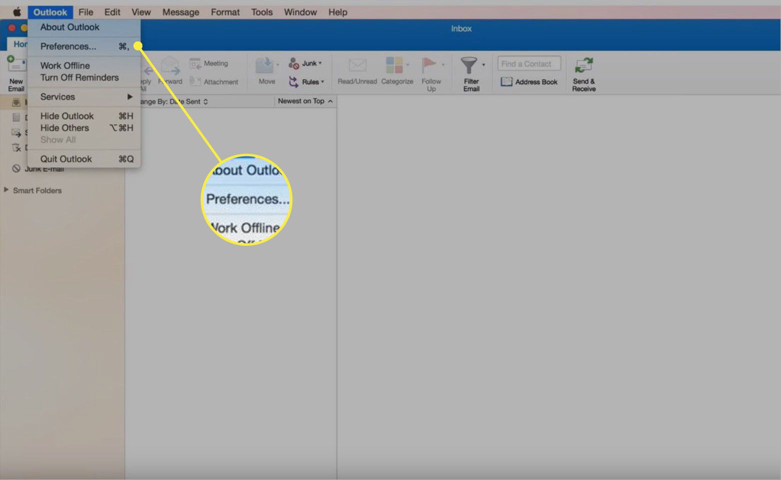 add gmail to outlook for mac